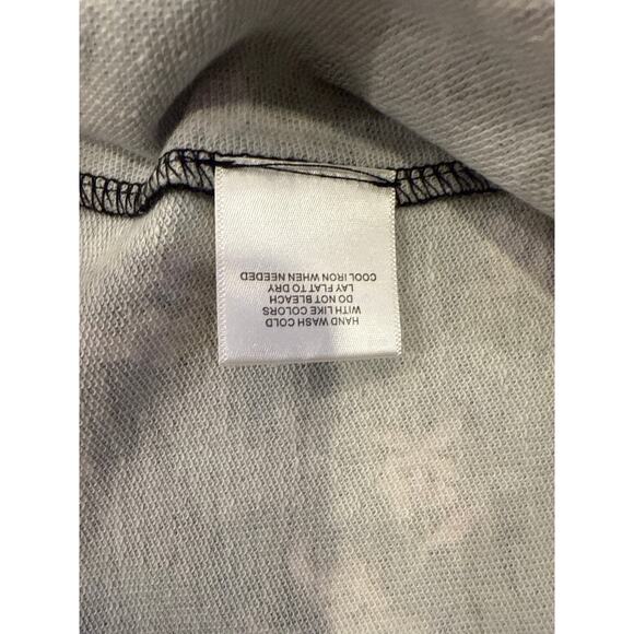 NWT ModCloth Sunday Afilado Black Floral Back Wrap Bow Tie Pullover Top Size L - Picture 8 of 13